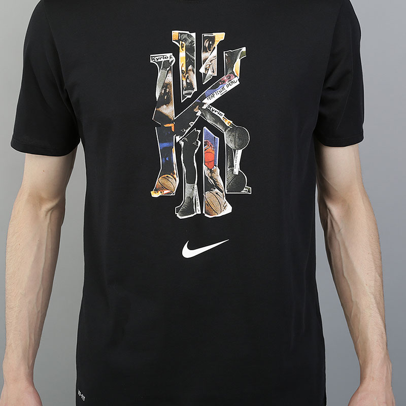 мужская черная футболка Nike Dri-FIT Kyrie CNY Basketball T-Shirt AJ1950-010 - цена, описание, фото 2